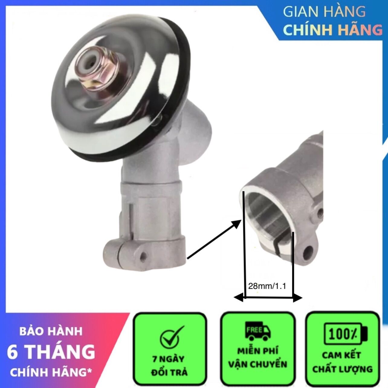 ĐẦU BÒ MÁY CẮT CỎ - ĐẦU LẮP DAO MÁY CẮT CỎ [ NHẬT BẢN ]