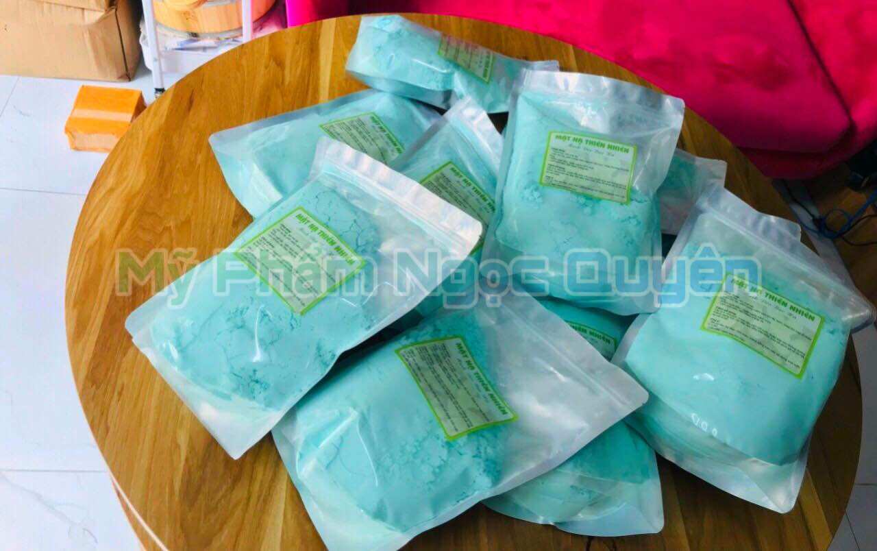 Bọt Dẻo Loại 1, Bột Mặt Nạ Bạc Hà -Bột Collagen Bạc Hà Dẻo Gói 1Kg