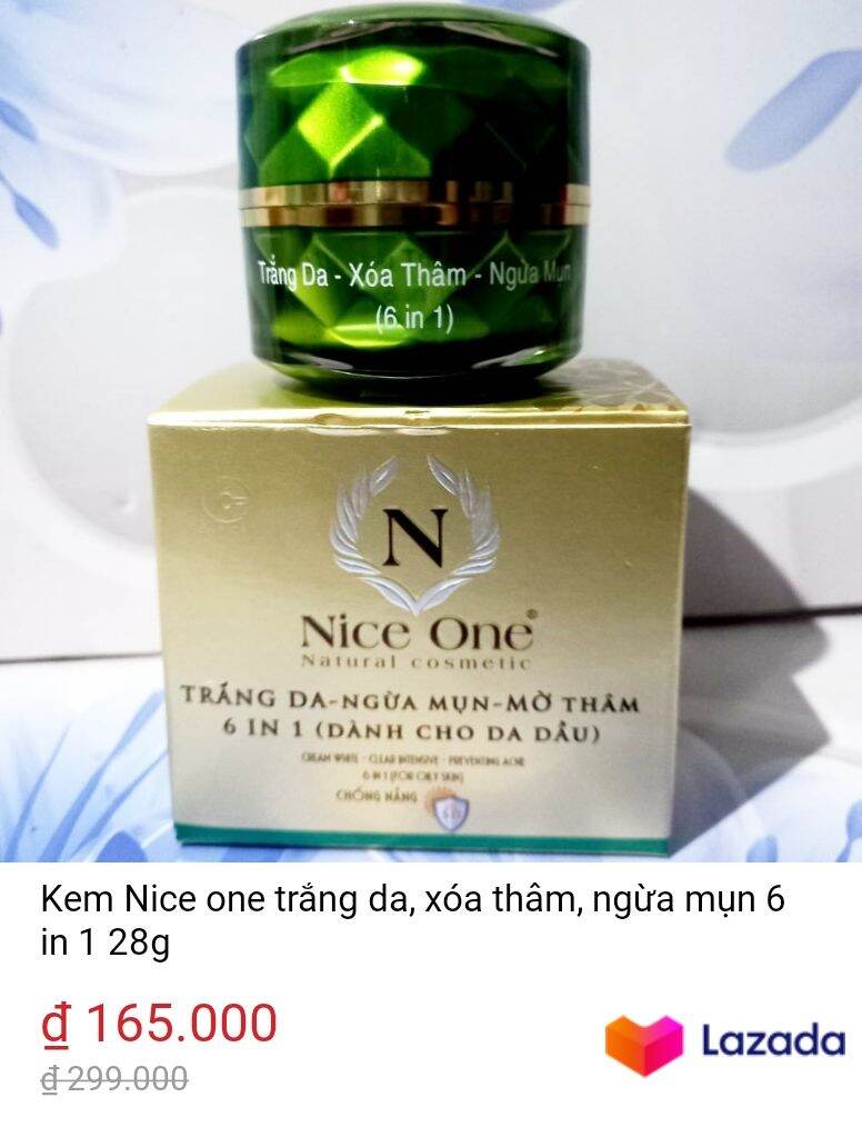 Kem Nice One Mờ Thâm Liền Sẹo 16G