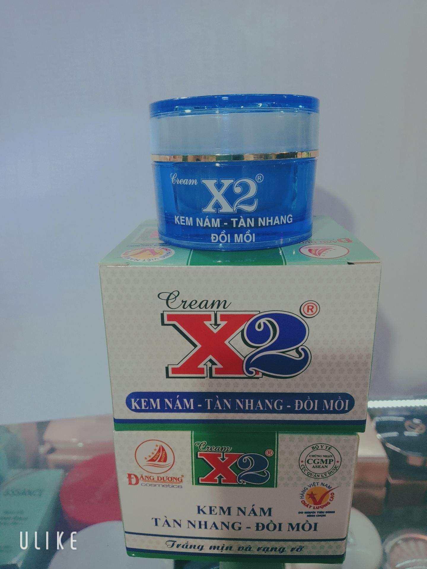 Kem X2 Nám Tàn Nhang Đồi Mồi