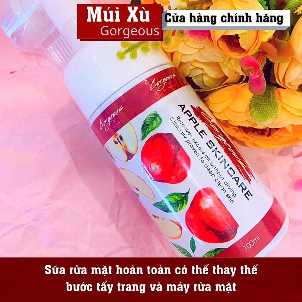 SỮA RỦA MẶT TÁO ĐỎ gorgeous