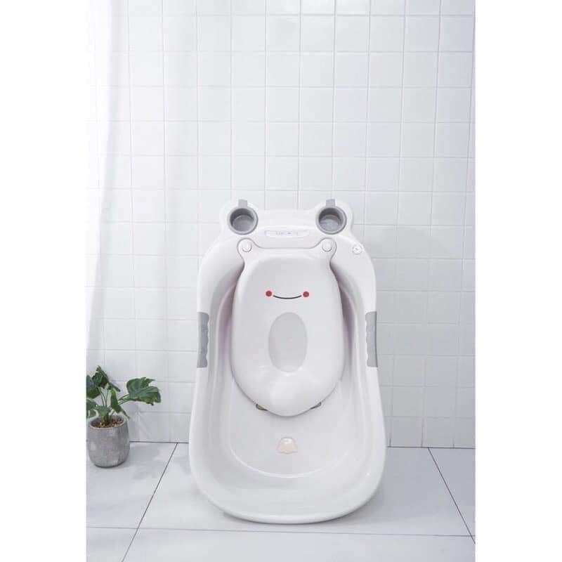 Chậu tắm thau tắm hình ếch cho bé
