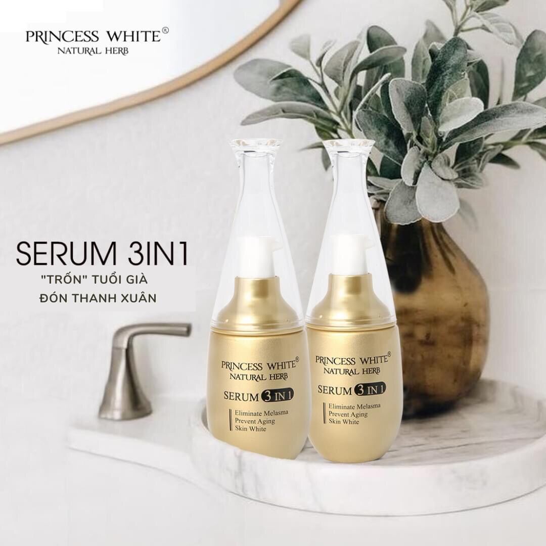 SERUM FACE 3IN 1 PRINCESS WHITE