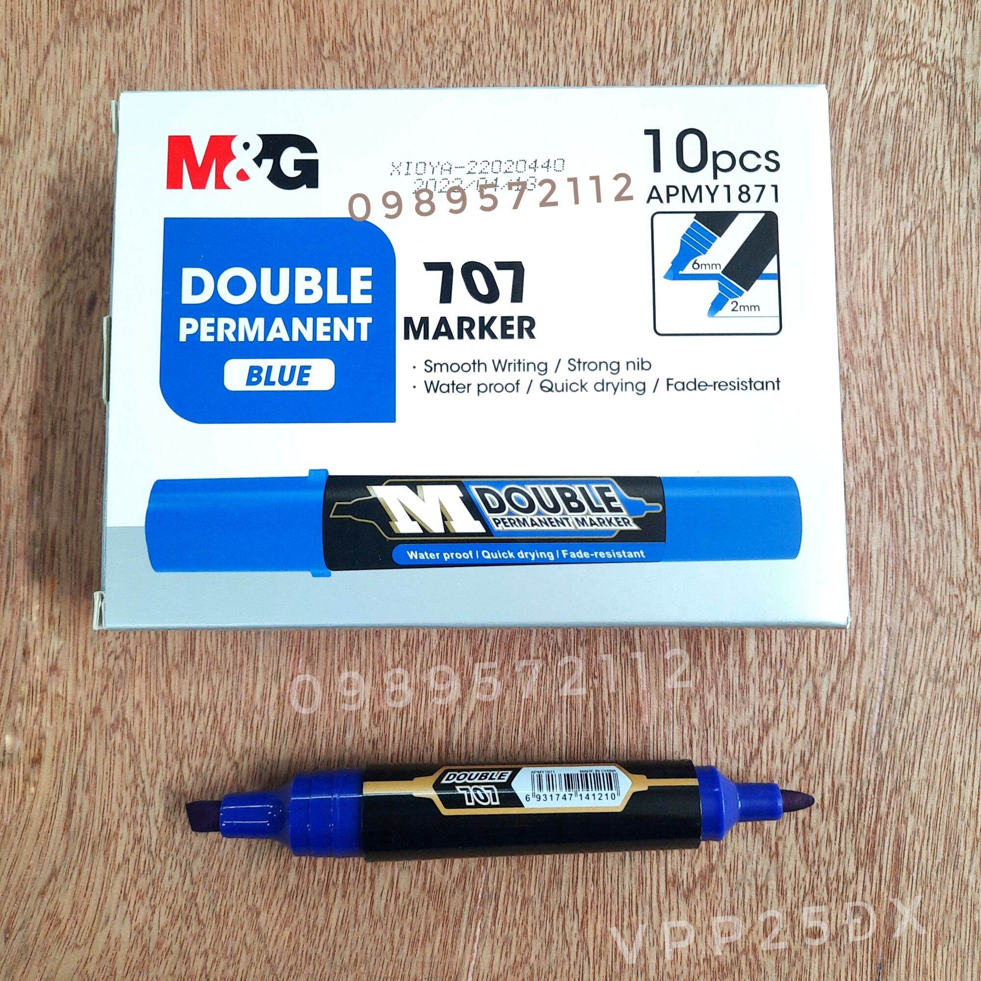 Bút lông dầu 2 đầu M&G mã 707.