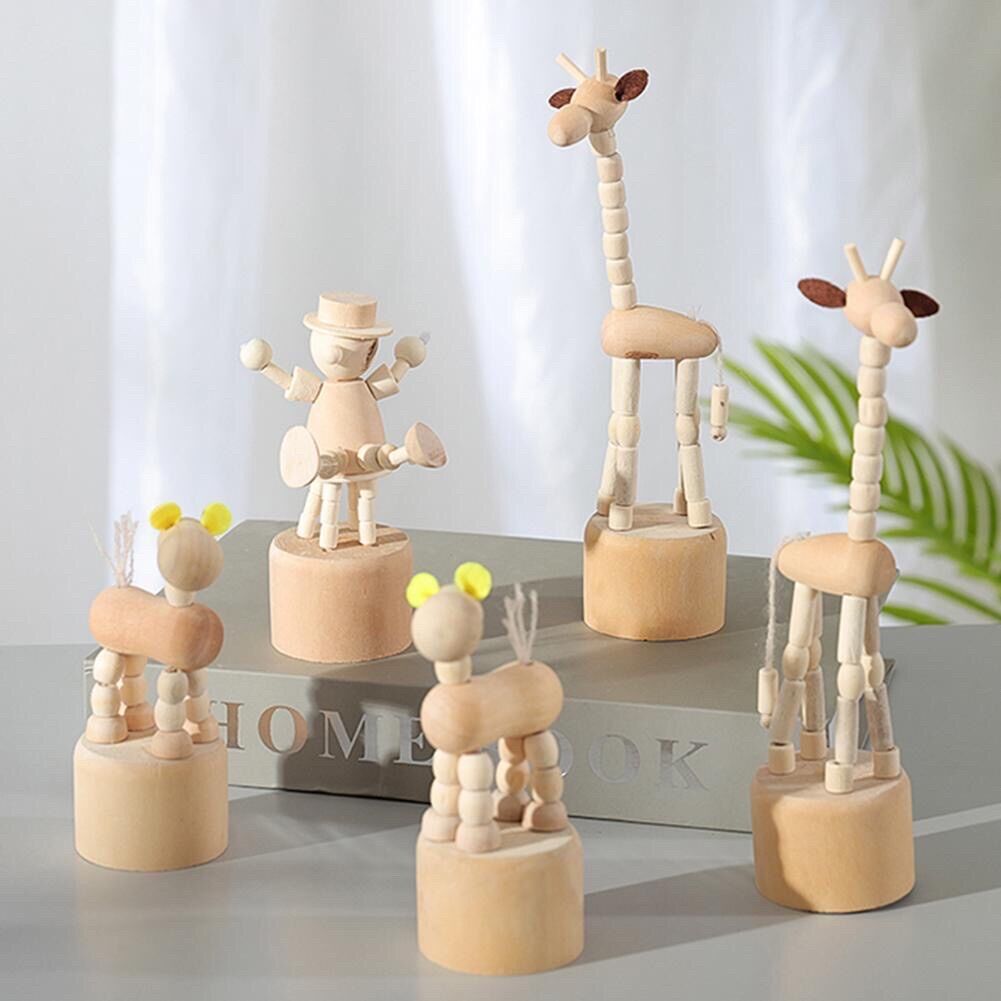 Mô hình bằng gỗ mini decor trang trí phòng