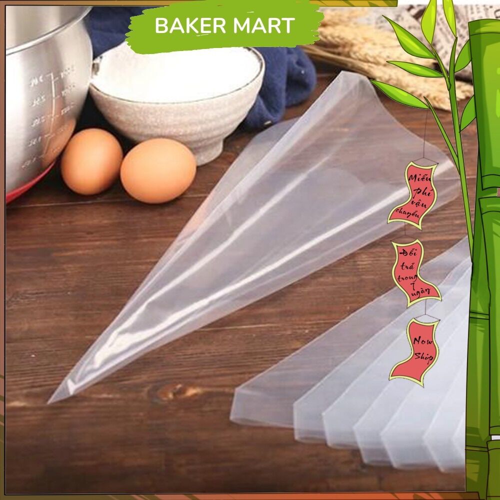 Túi bắt kem cỡ to 20 chiếc kích thước 30x33cm