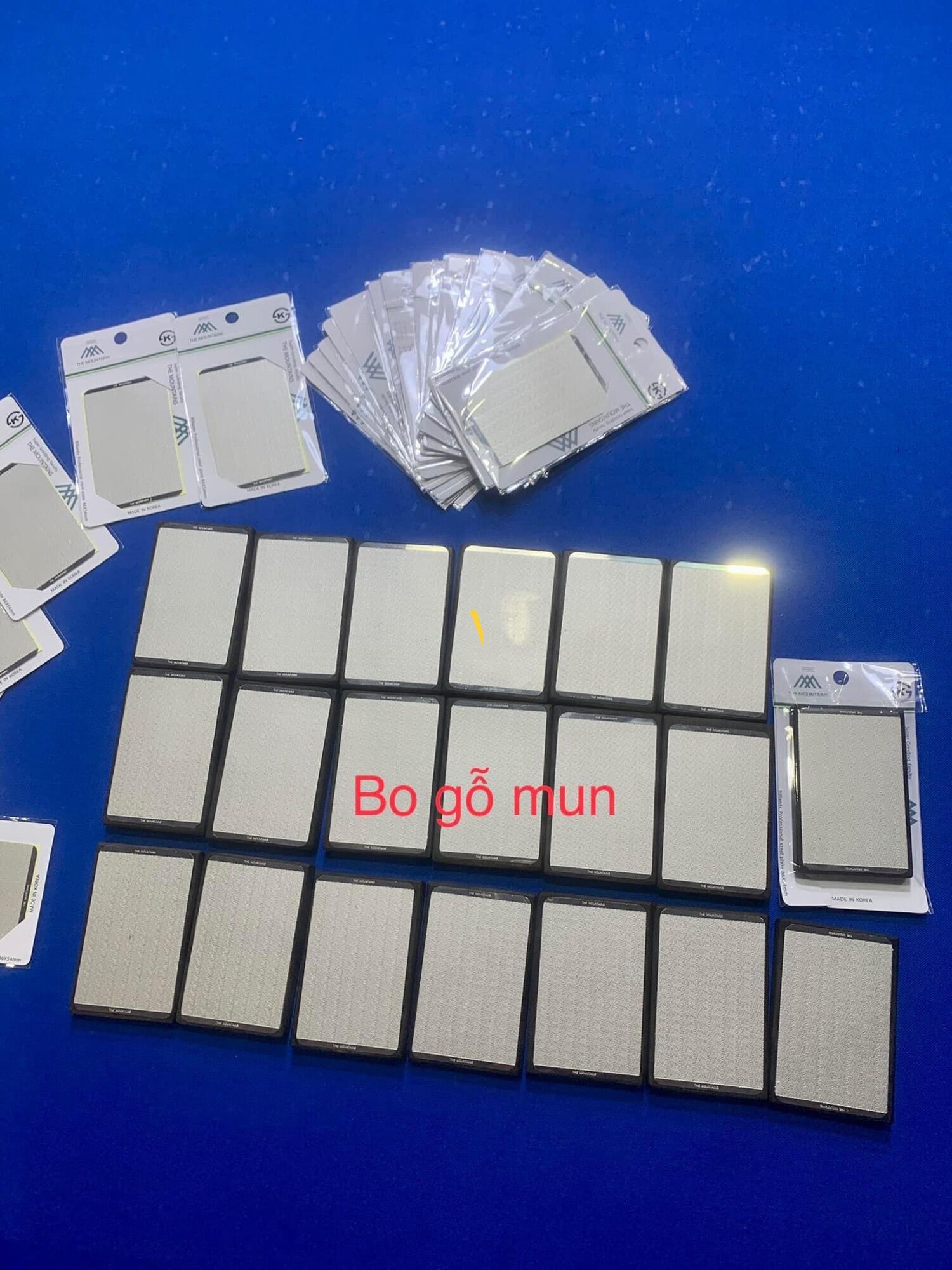 Bo đầu cơ bi da gỗ mun nhám kore vip