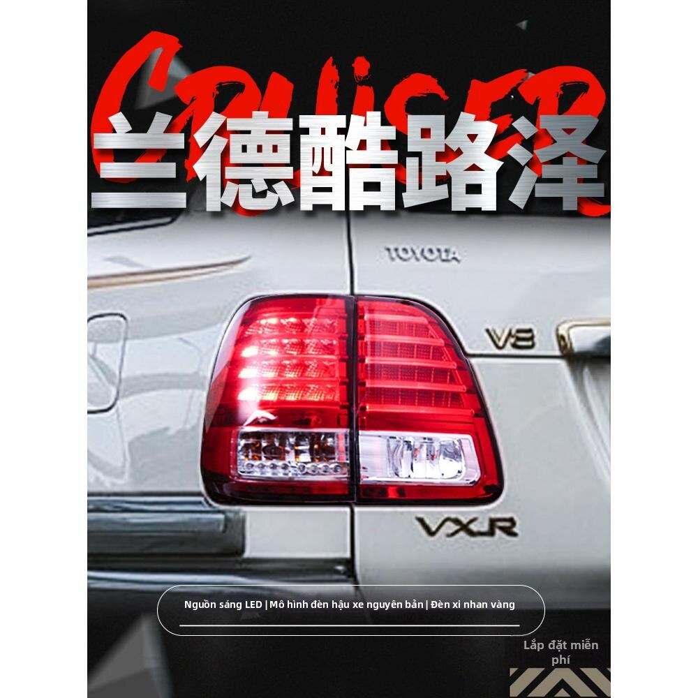 BONINGYU | For Toyota Land Cruiser LC100 1998-2007 Modification LED Rear Tail Light Assembly Giá 6,433,000 Đồng*Miễn phí vận chuyển