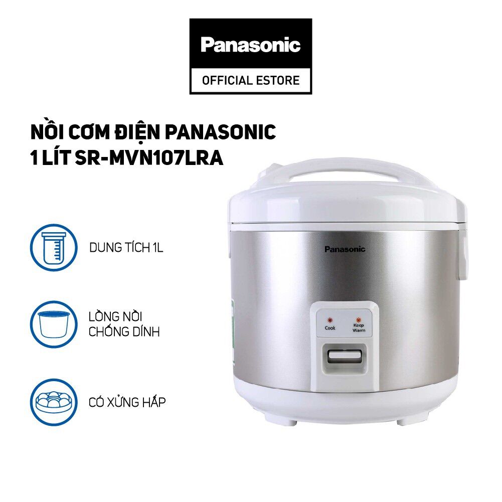 Nồi cơm điện panasonic 1 lít sr-mvn107lra -