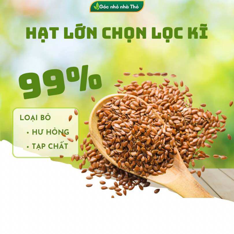 Hạt Lanh Nâu Canada Hữu Cơ 500g