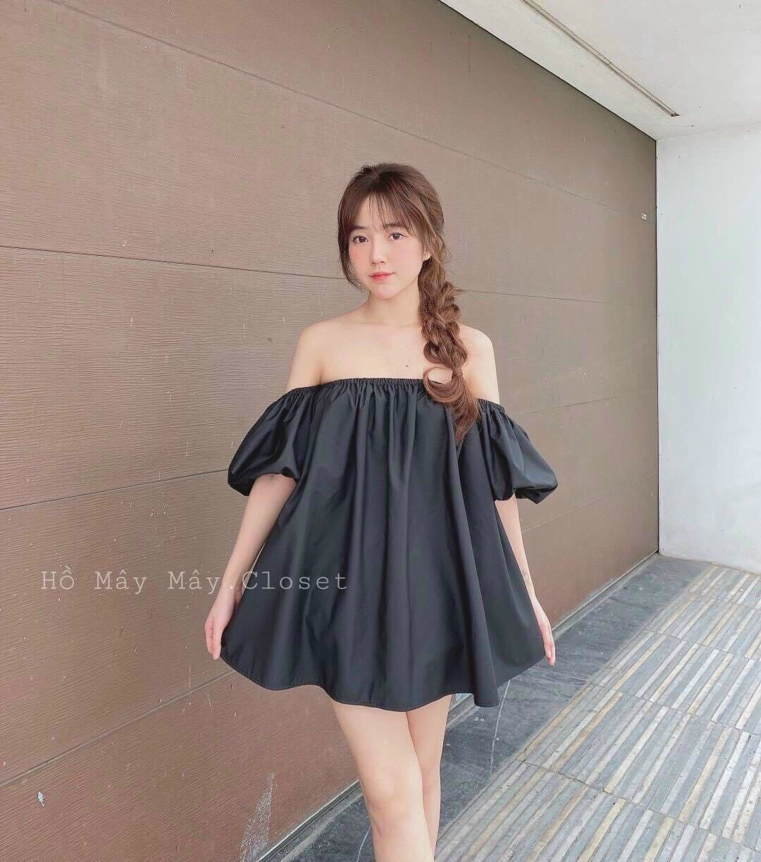 Áo tay bồng giả đầm siêu hot 19b