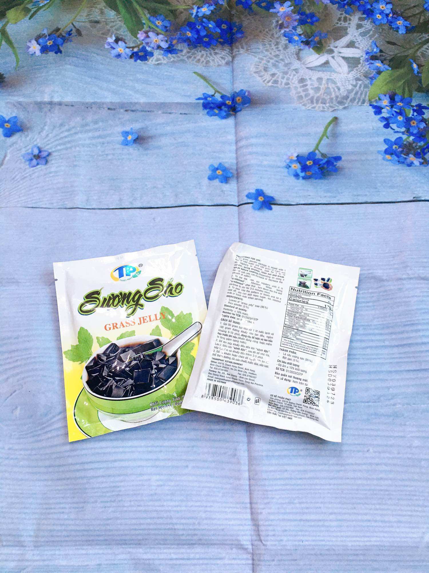 Bột sương sáo chuẩn Thuận Phát gói 50g (Combo 3 gói)