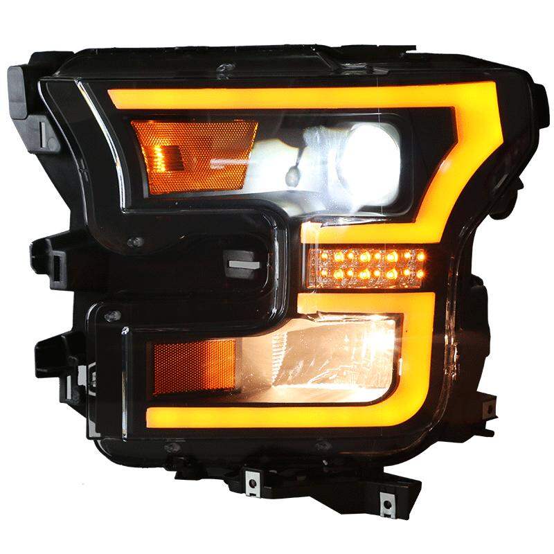 Modified Dual-beam LED Xenon Headlights Ford Raptor F150 2015-2017 Giá 16,581,000 Đồng*Miễn phí vận chuyển