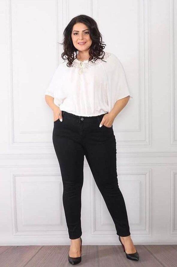👉👖❤️Quần Jeans Nữ Big Size 👉ống ôm vừa