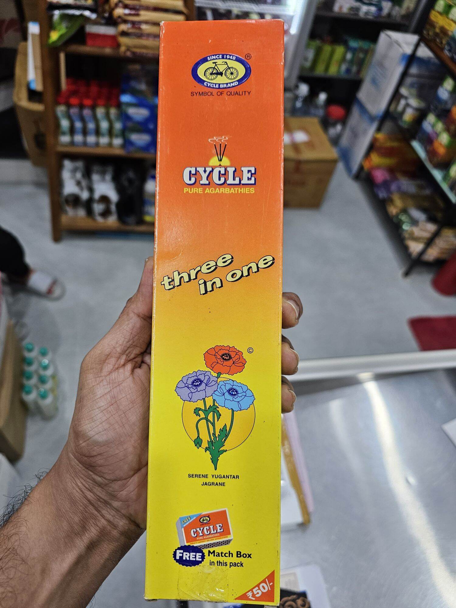 Cycle - pure agarbathi 3 in 1 - nhan thơm ấn độ
