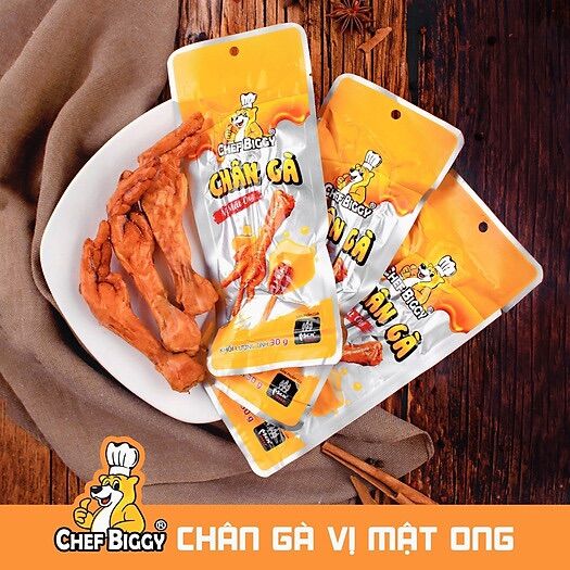 Chân Gà Chef BIGGY vị cay và mật ong