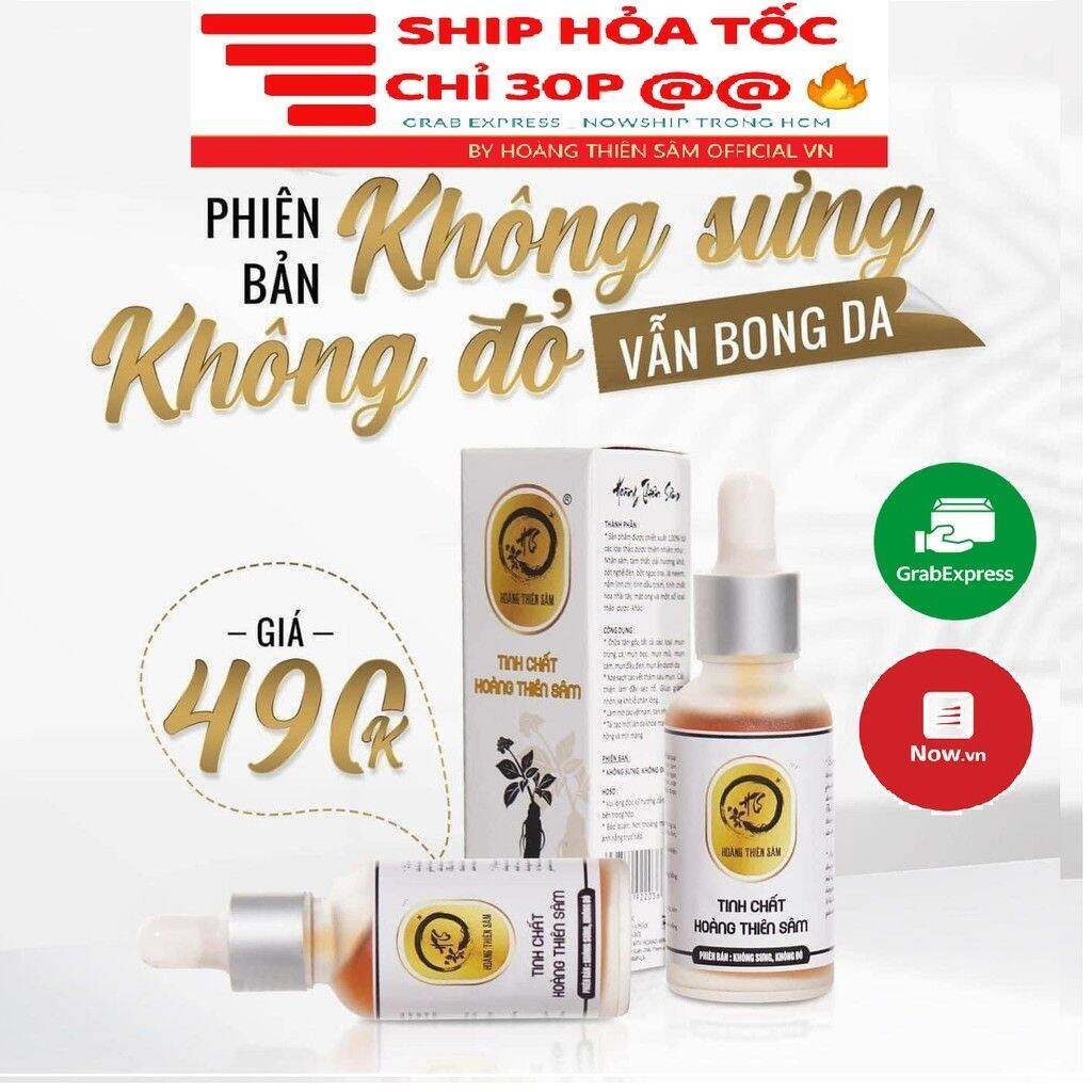 Tinh Chất Hoàng Thiên Sâm Vip 30Ml - Giảm Mụn Nám Sẹo Rỗ Hiệu Quả