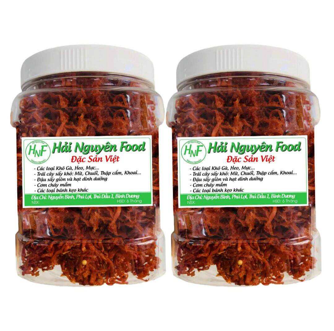 500gr khô bò sợi thơm ngon đậm vị - khô heo giả bò