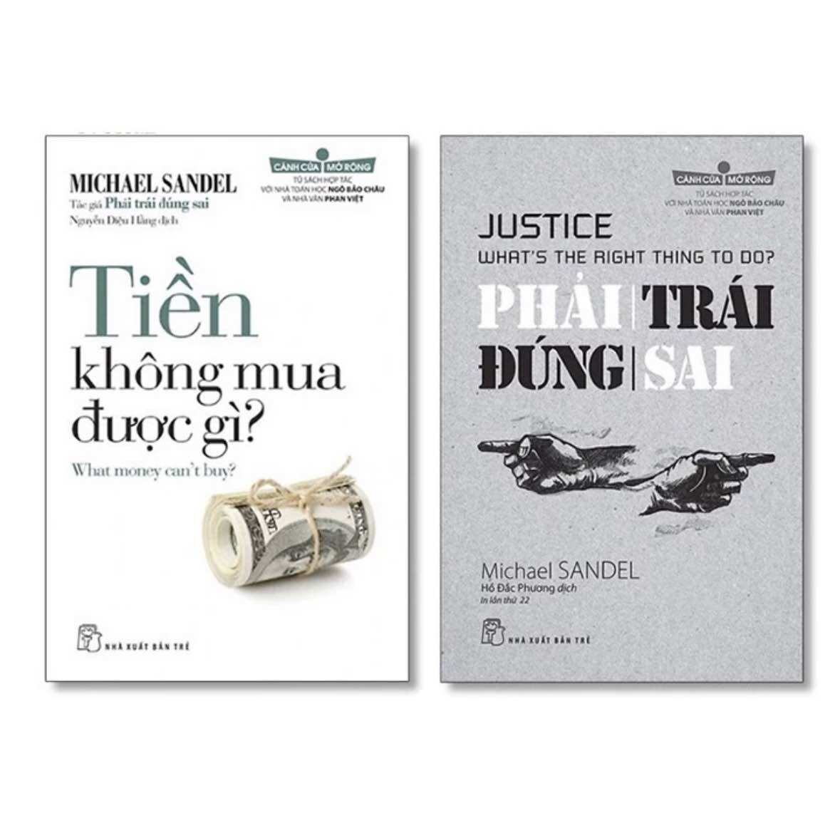Sách - Combo Phải trái đúng sai, Tiền không mua được gì