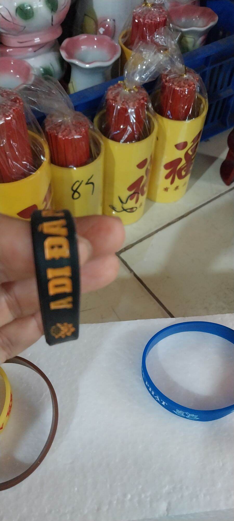 VÒNG ĐEO TAY CAO SU A DI ĐÀ PHẬT