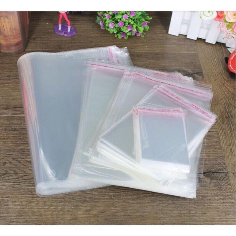 [HCM]Túi nilong dán miệng nhiều size