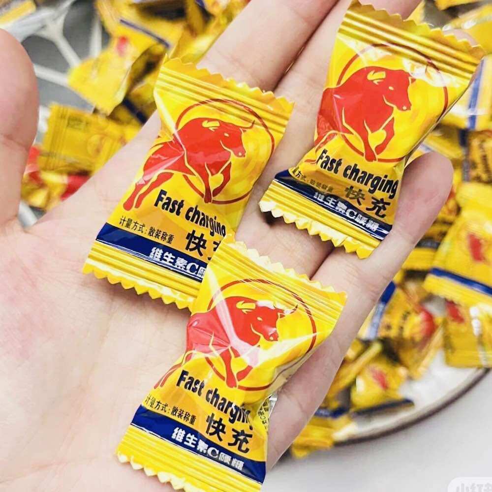Kẹo Ngậm Vị Bò Húc Túi 320gr