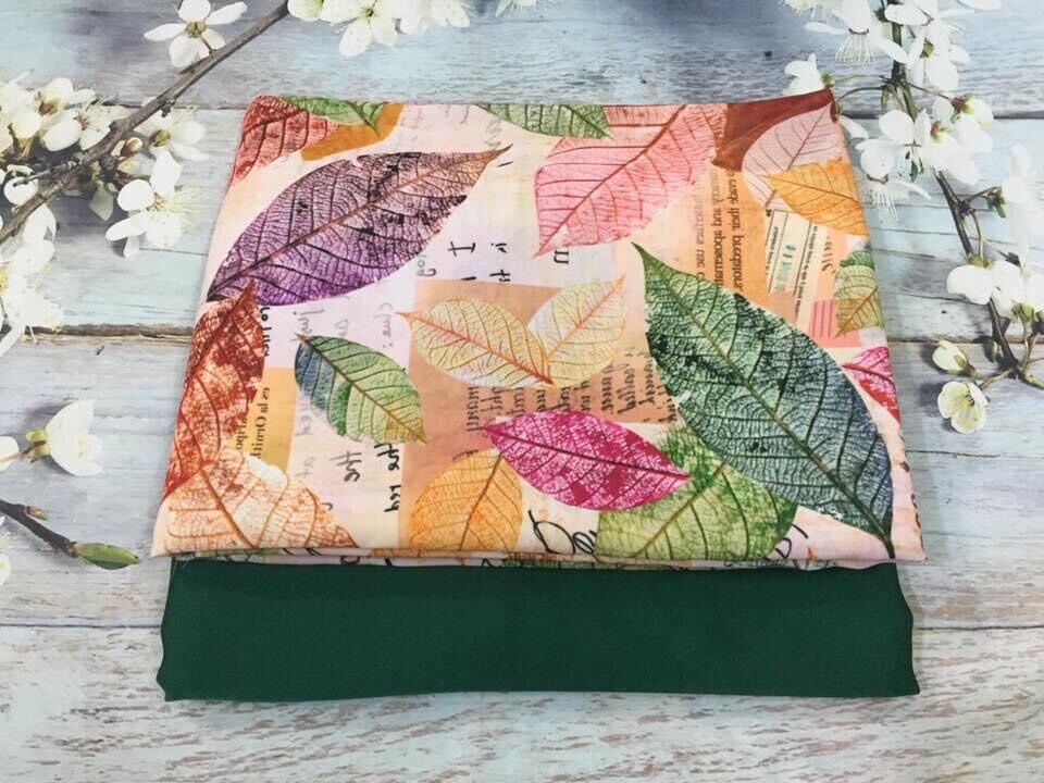 [HCM]Vải áo dài chiếc lá