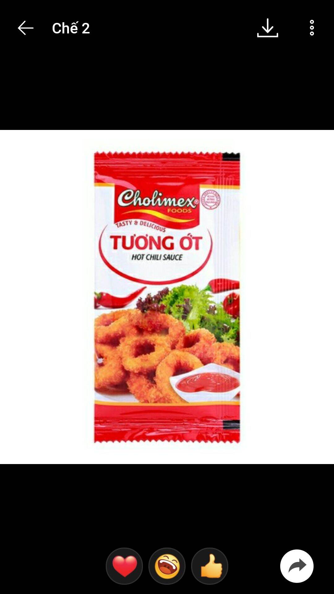 50 gói tương ớt 10g Cholimex