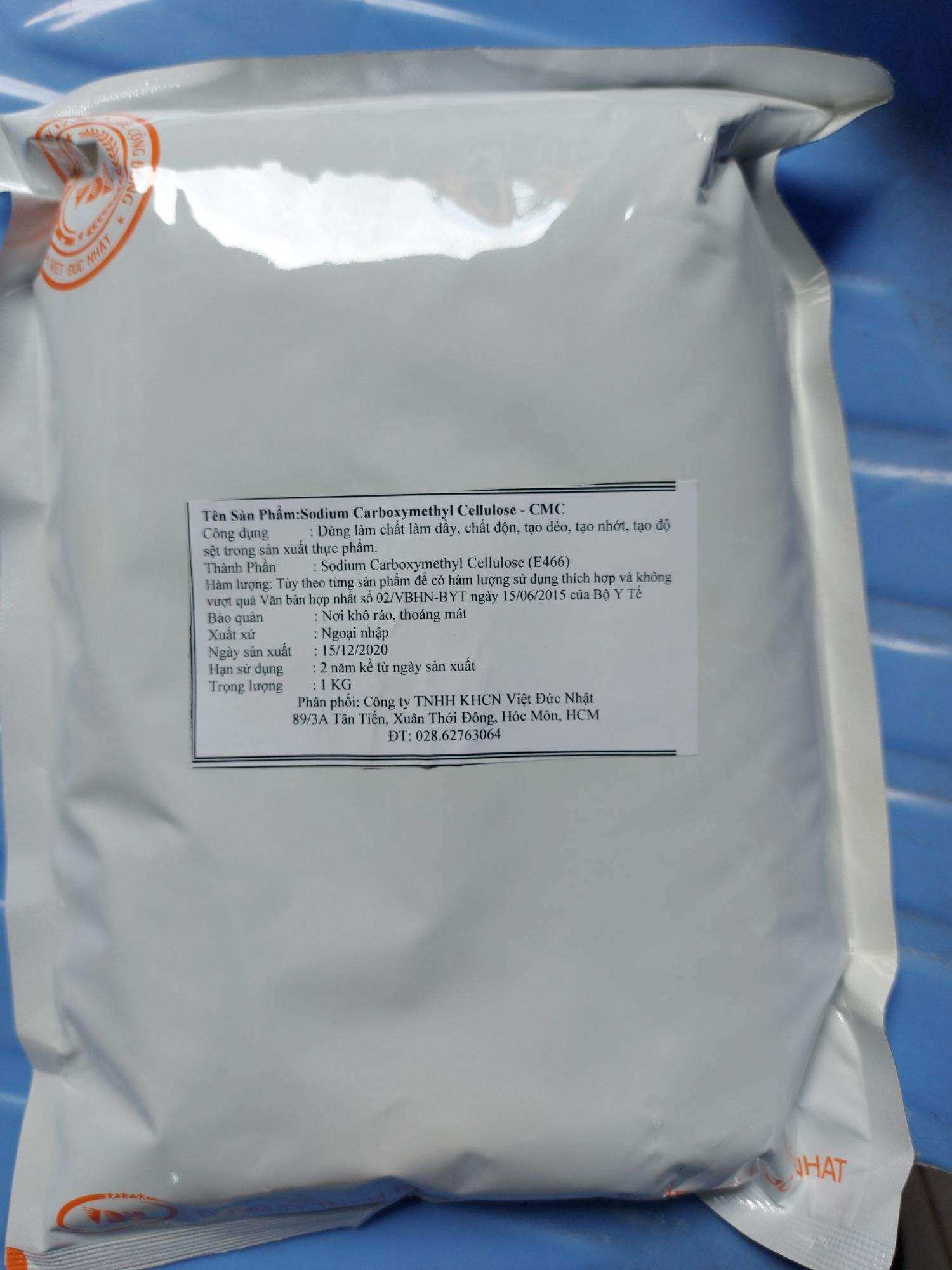 1KG CMC - PHỤ GIA TẠO SÁNH ĐẶC CHẤT ỔN ĐỊNH CHO THỰC PHẨM