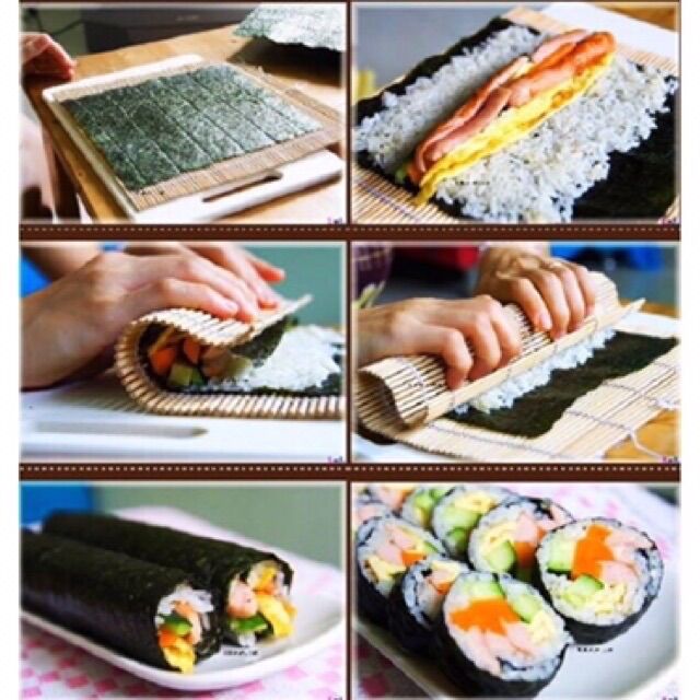 Mành cuộn cơm làm cơm cuộn, sushi