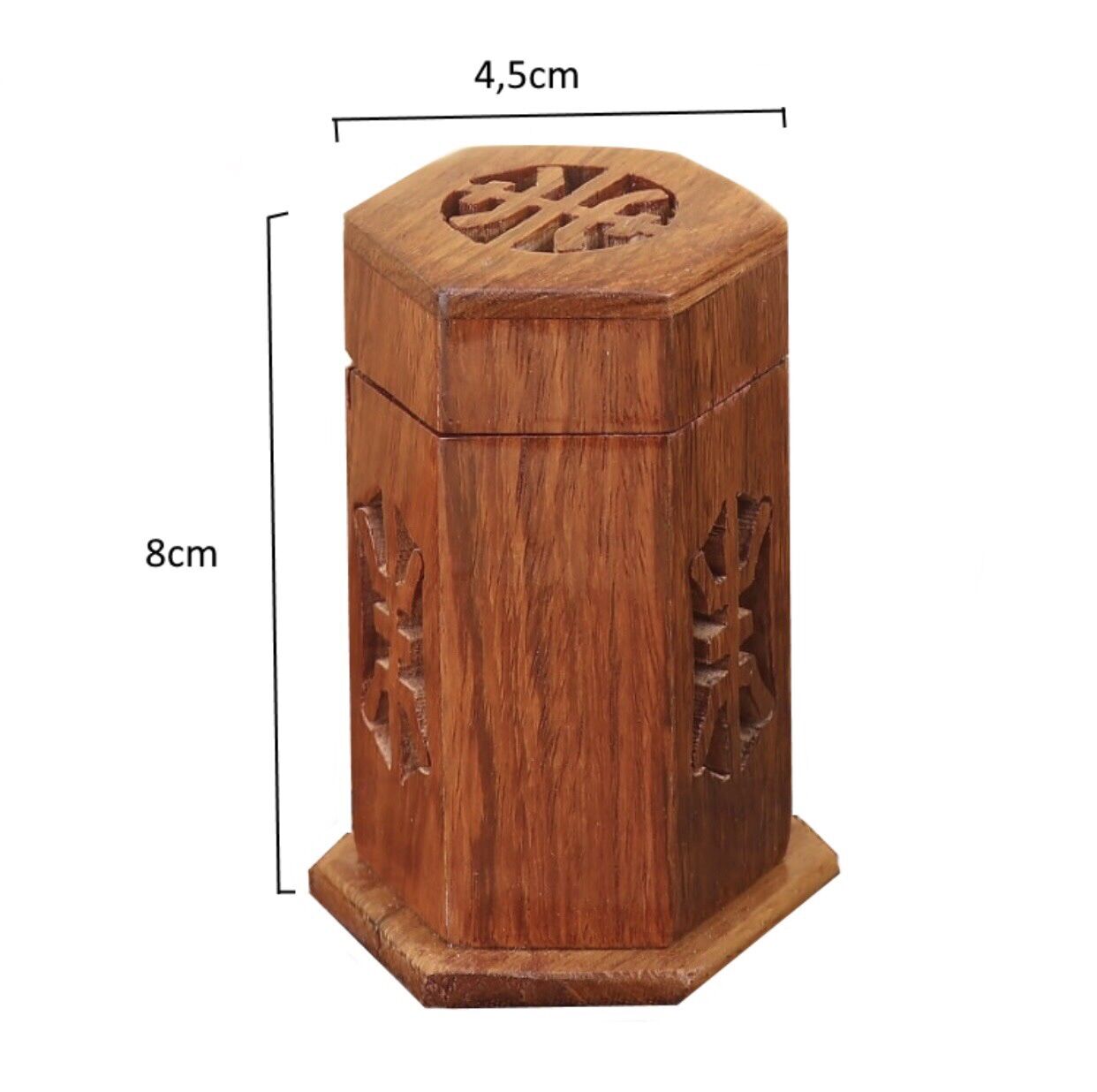 Hộp đựng tăm gỗ hương