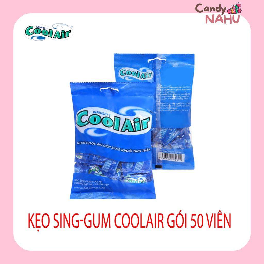 Kẹo cao su hương bạc hà -  khuynh diệp Cool Air 50v