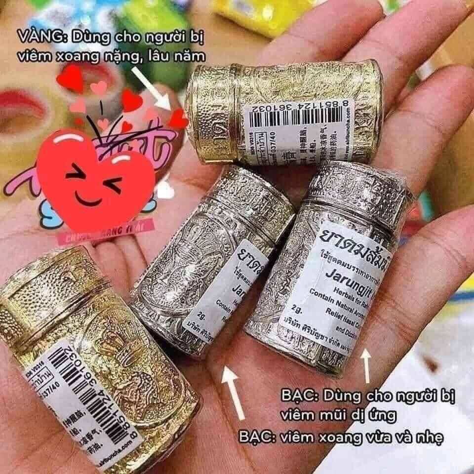Ống hít thông mũi thảo dược Thái Lan cao cấp cực thơm