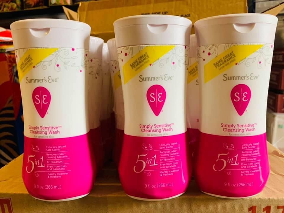 [HCM]DUNG DỊCH VỆ SINH PHỤ NỮ SUMMERS EVE 266ML - USA
