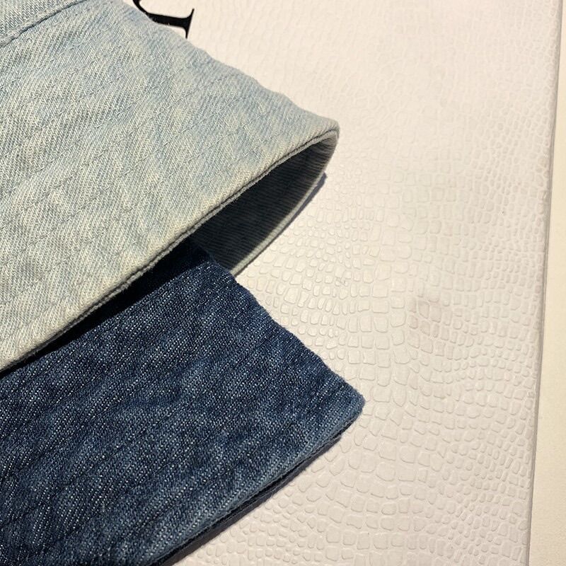 Nón Bucket Jean Vành rộng unisex