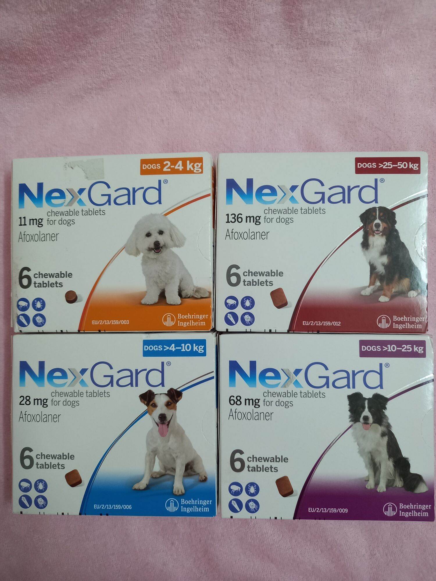 Nexgard 10-25kg,Viên Nhai