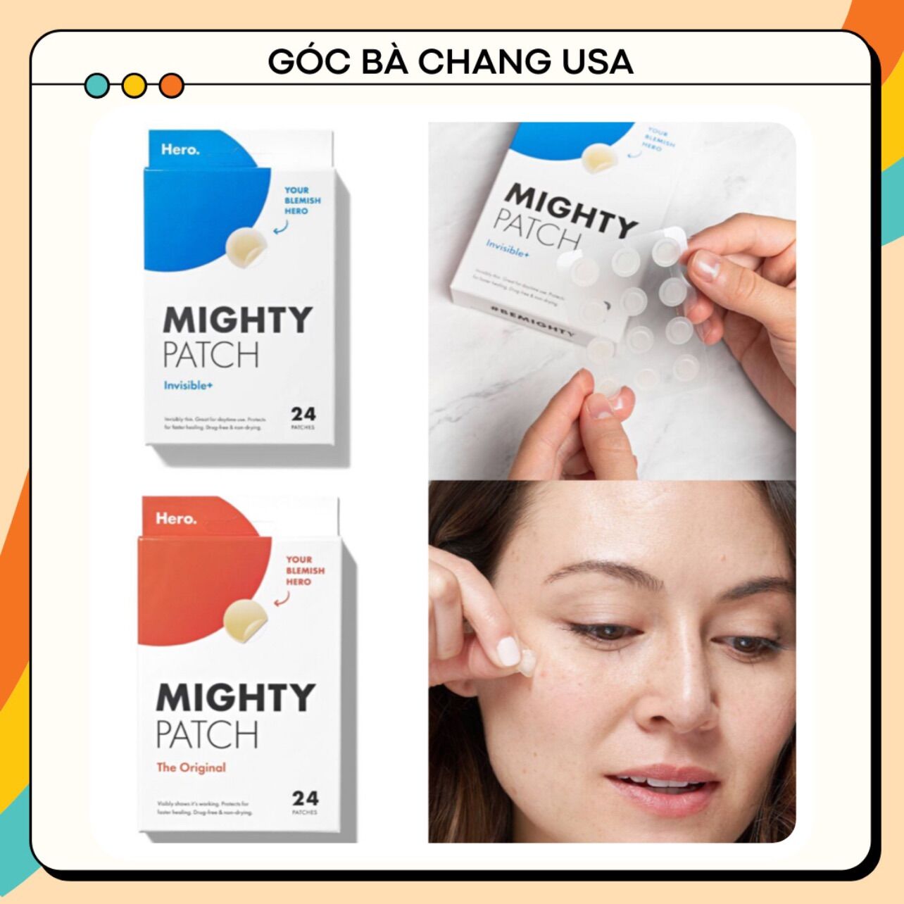 MIẾNG DÁN MỤN THẦN THÁNH MIGHTY PATCH