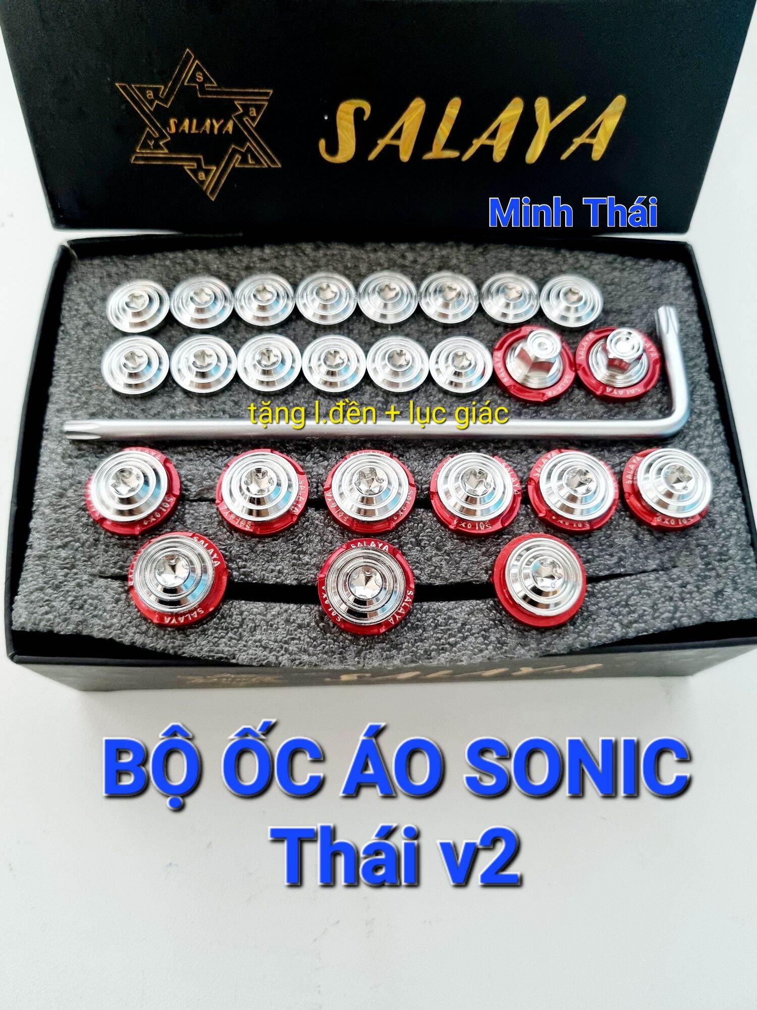 Bộ ốc áo sonic thái v2