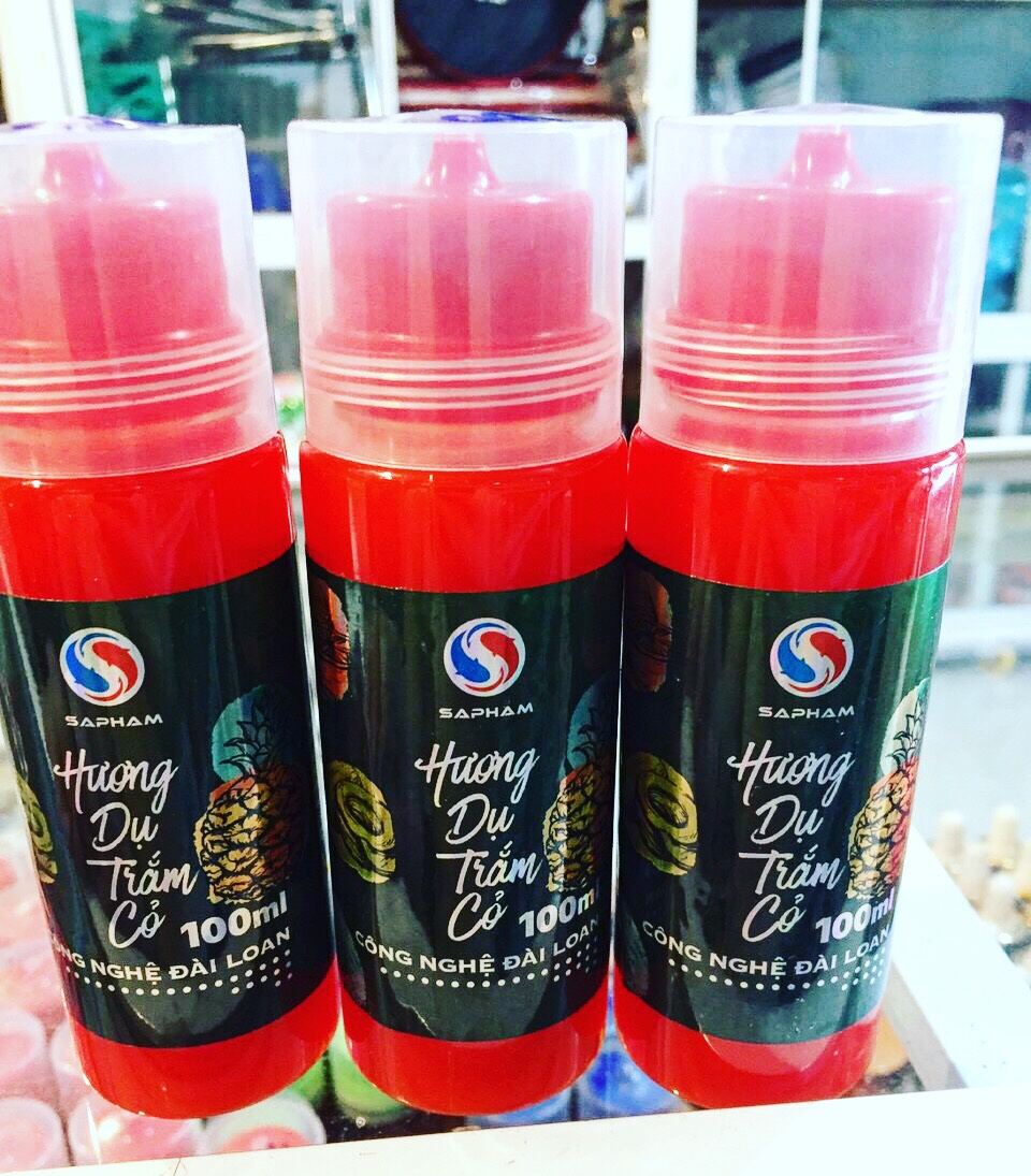 Tinh chất tinh mùi hương dụ trắm cỏ sa phạm, hương dụ cá trắm cỏ sa phạm