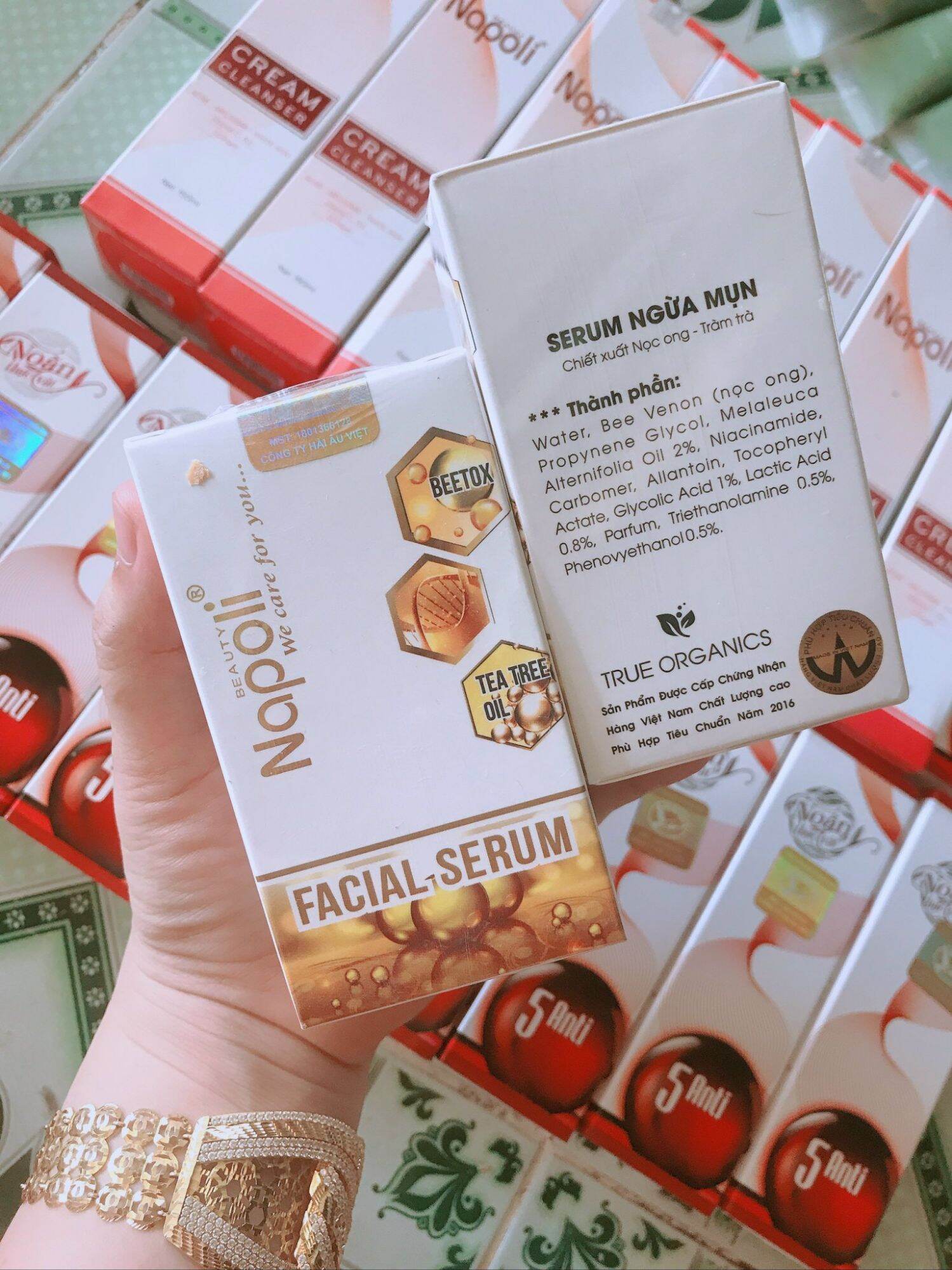 Serum mụn napoli. serum ngừa mụn Napoli