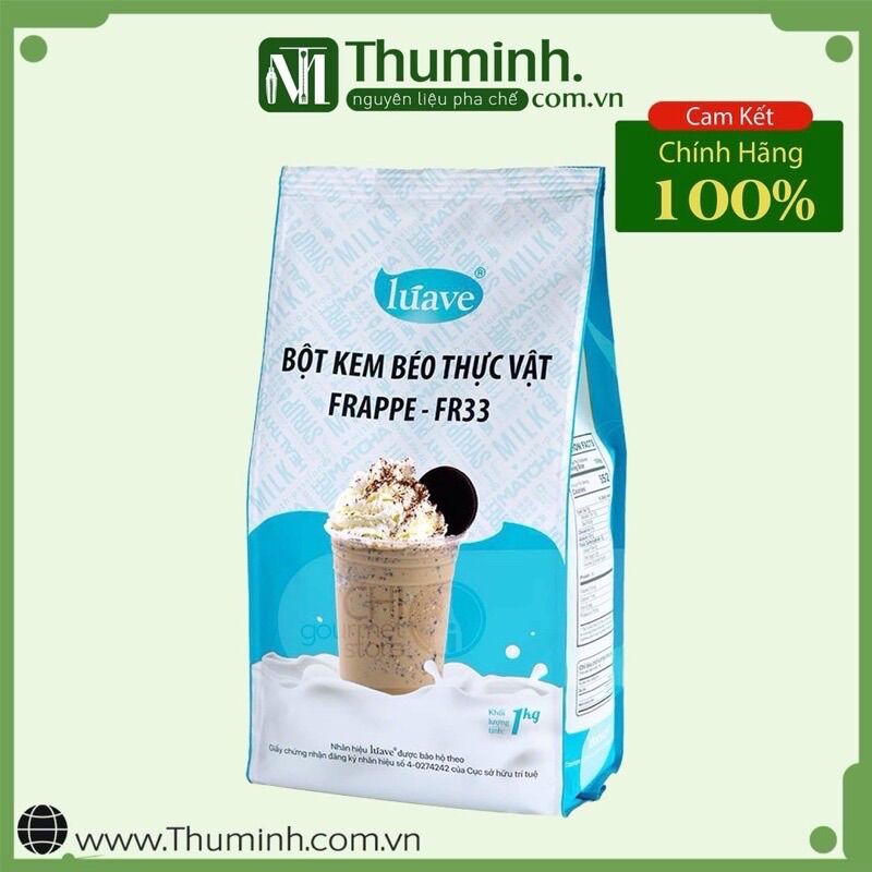 Bột kem béo thực vật frappe-fr33 -1kg