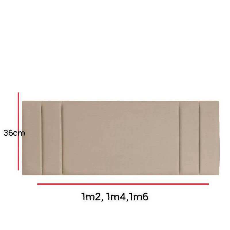 Bộ ốp đầu giường bọc da cao 36cm dày 3.5cm sang trọng