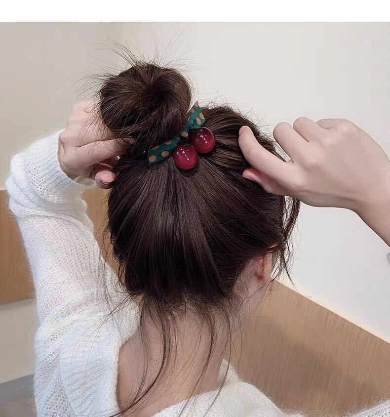 [HCM]Dây cột tóc hình trái cherry angel.house