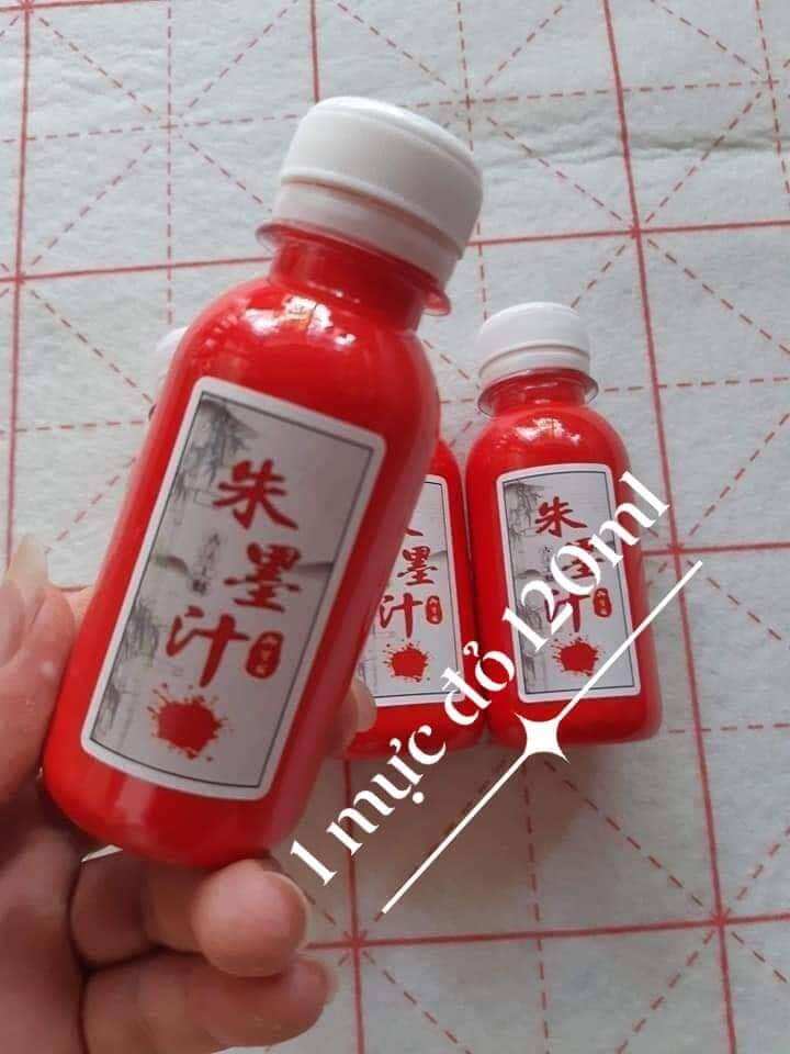 Mực đỏ chu sa 120g