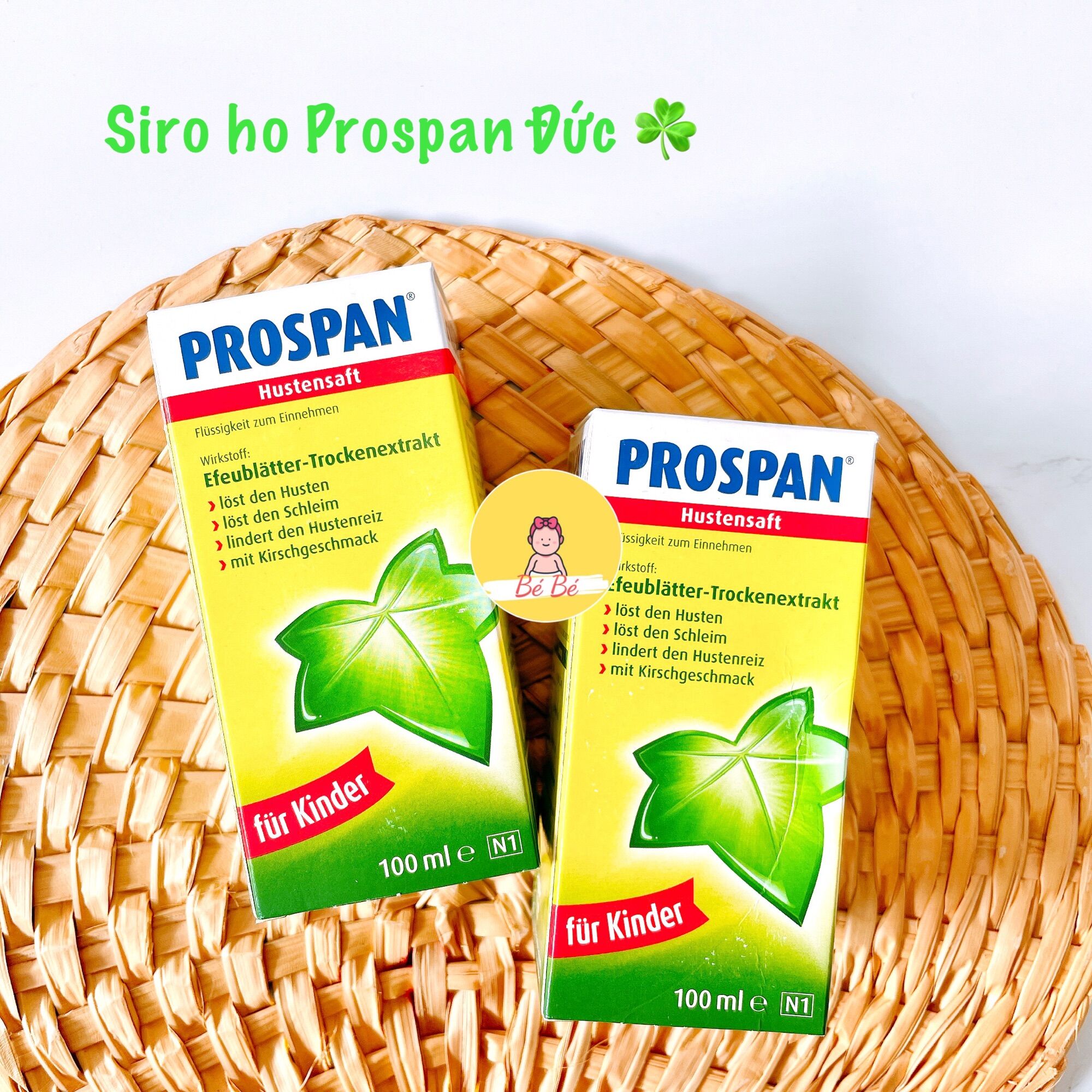 Siro ho Prospan Đức 100ml
