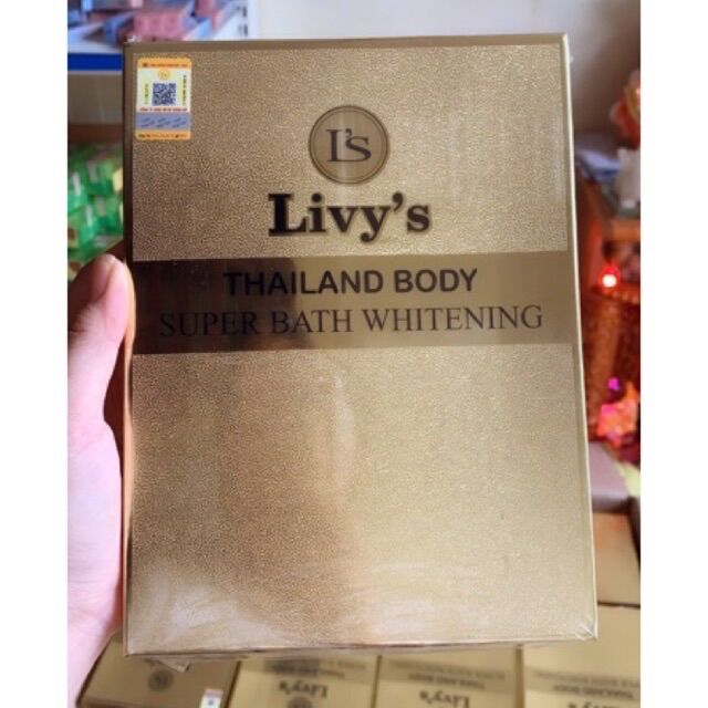 [HCM]Tắm Ủ Trắng Body LiVys vàng