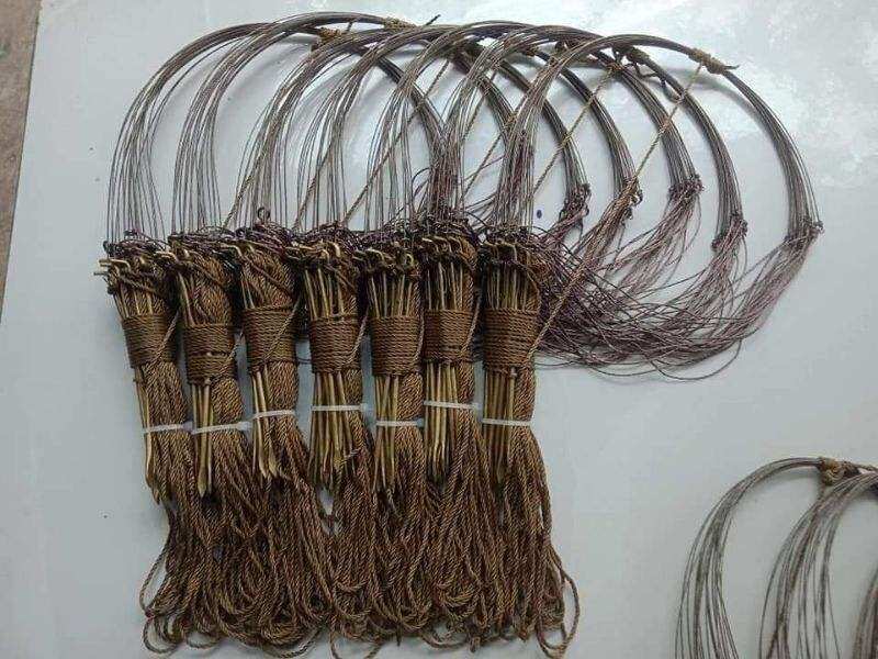 2 bộ giò bẫy gà rừng chân đồng