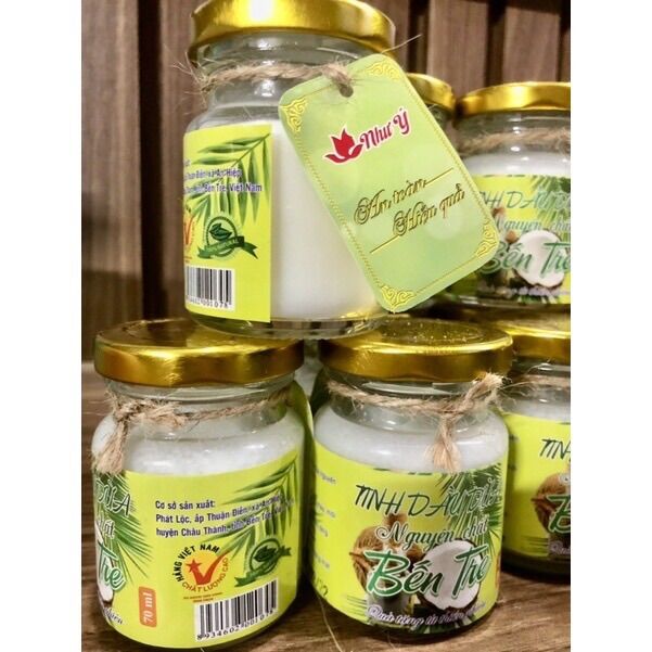 (tuyển sỉ)Tinh dầu dừa thủ công 70ml