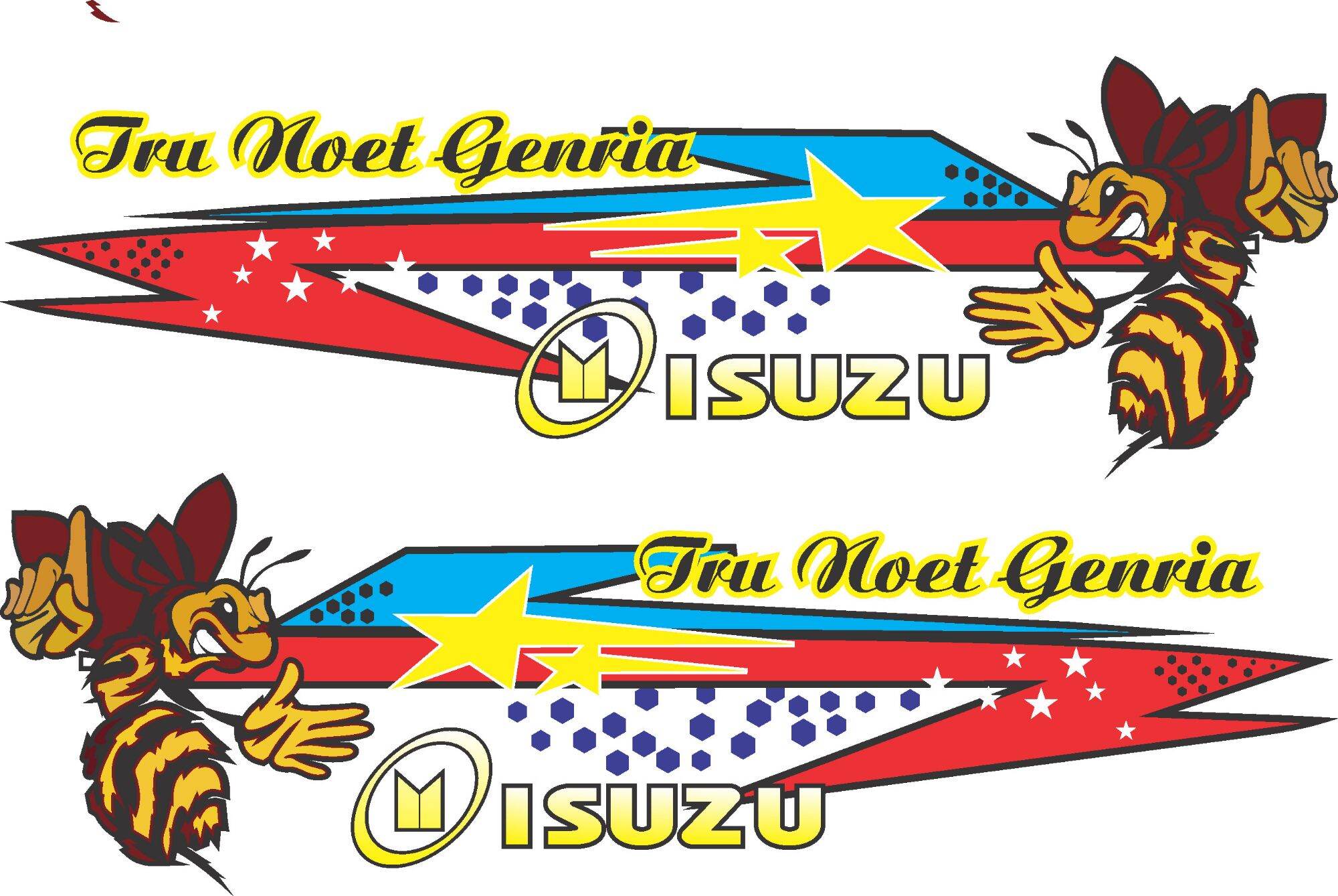 [HCM]tem dán con ong,tem dán xe tải