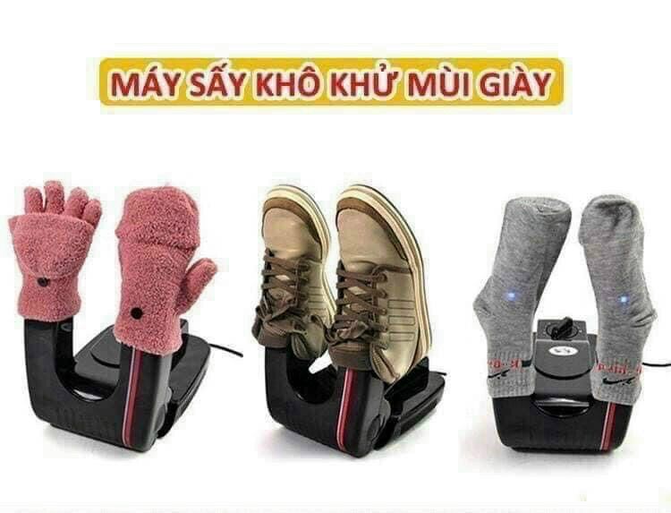 Máy Sấy Giày, Máy Làm Khô Giày Khử Mùi Hôi Diệt Khuẩn 2 Cầu Cao Cấp